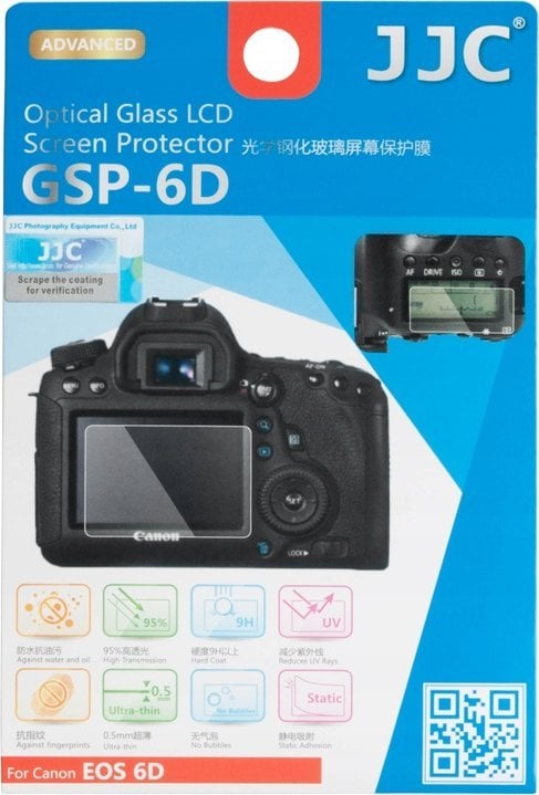 Osłona na obiektyw JJC Osłona LCD Canon 6D szkło