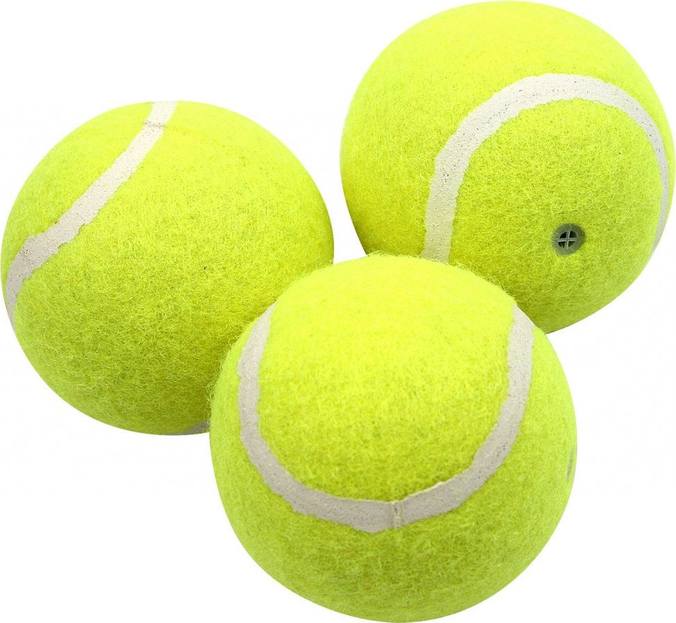 Aqua Nova PETNOVA PILKI TENIS.PISZCZACE 6CM 3SZT W ZESTAWIE TENNIS-SOUNDBALL-3 4146