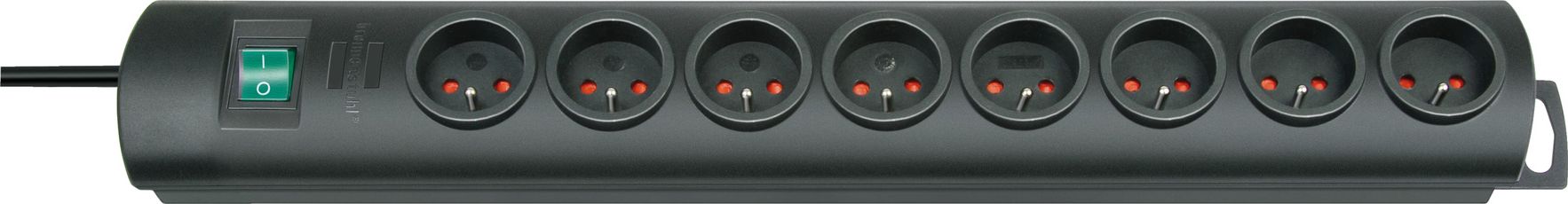Listwa zasilająca Brennenstuhl Primera-Line 8 gniazd 2 m czarna (B1153304028)
