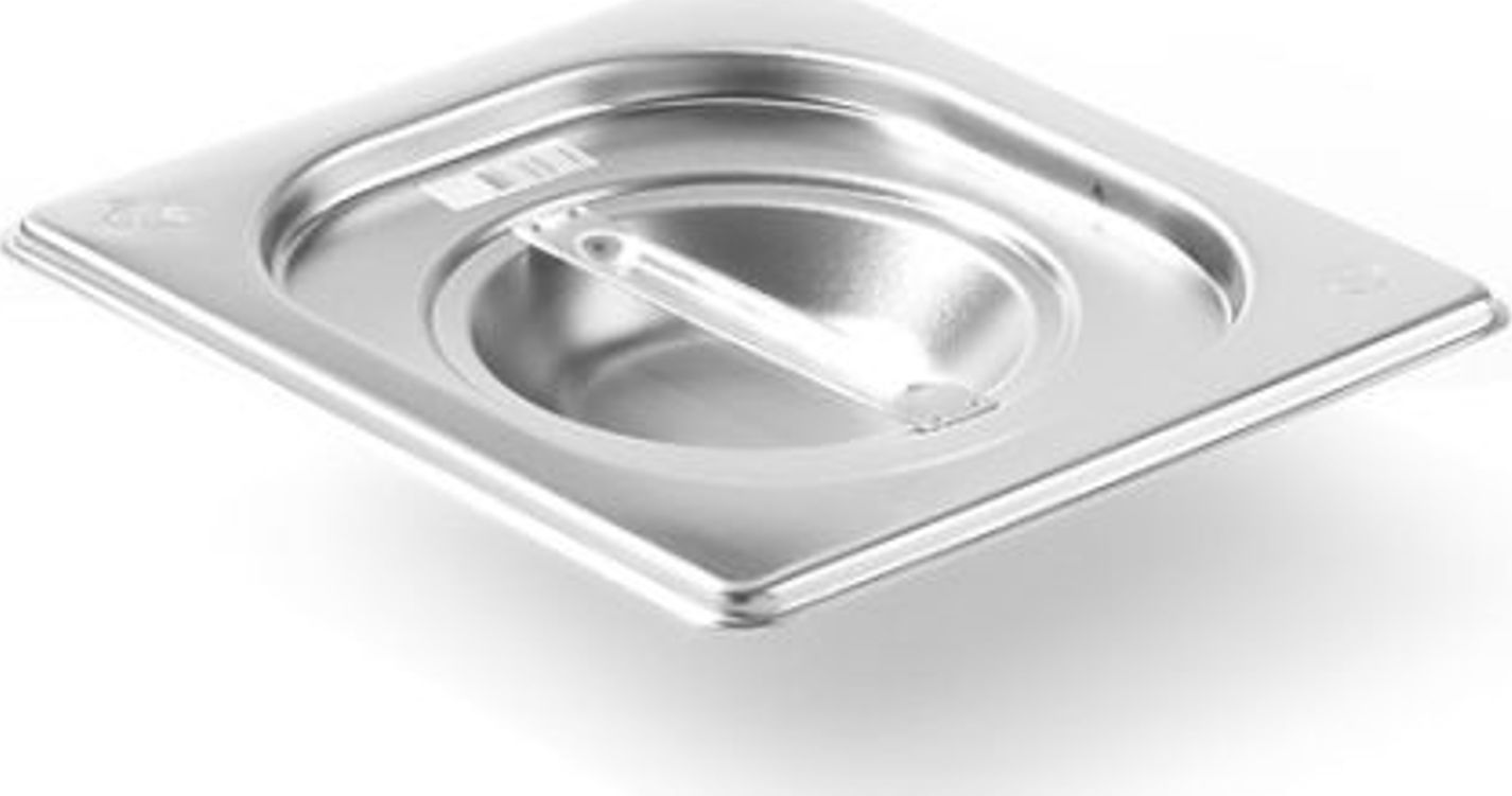 Hendi Pokrywka stalowa do pojemnika GN Kitchen Line GN 1/6 - Hendi 806869 Pokrywka stalowa do pojemnika GN Kitchen Line GN 1/6 - Hendi 806869