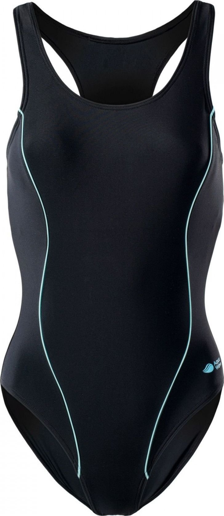 AquaWave Strój kąpielowy Abira Black/Aqua Splash r. M