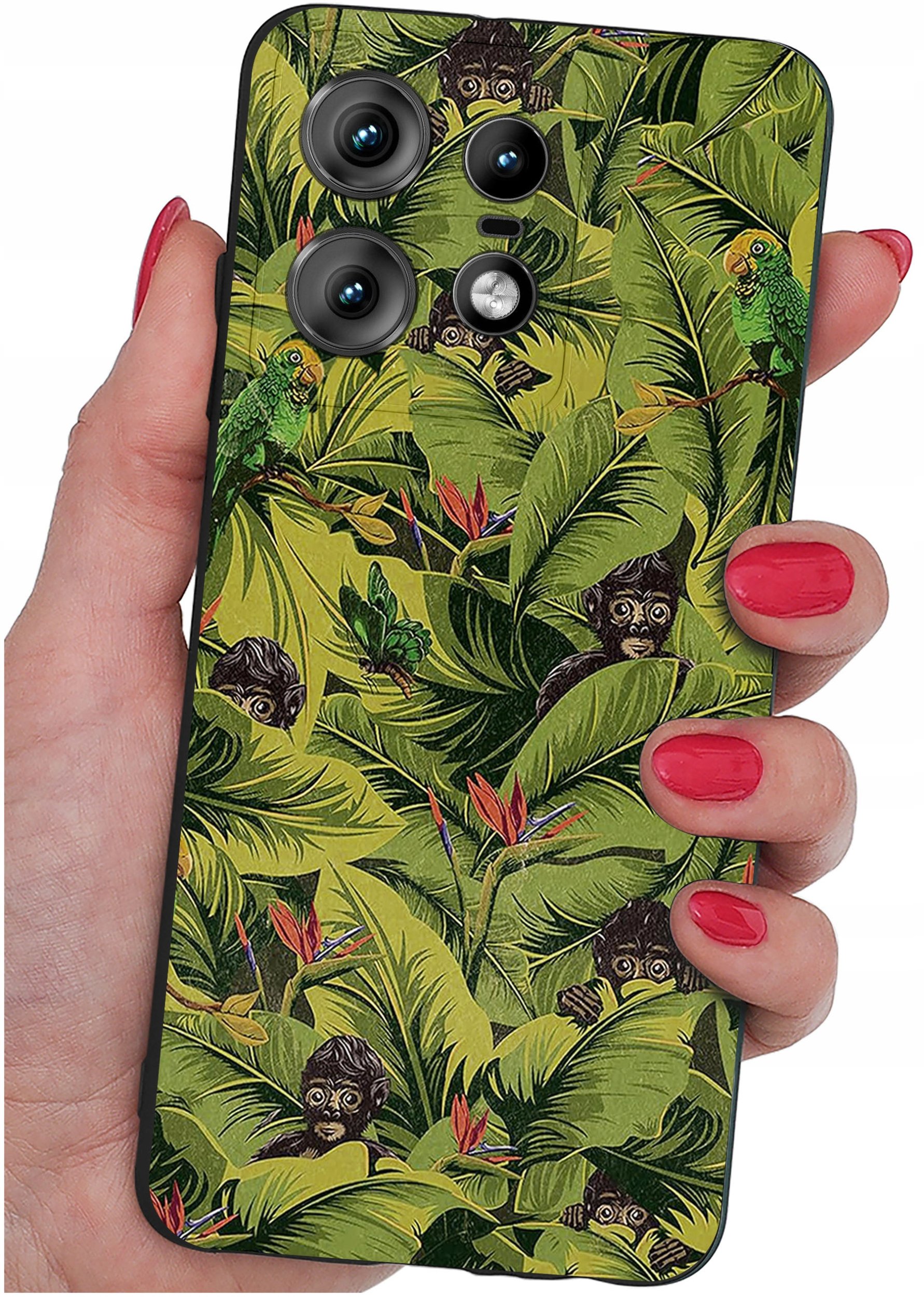 Etui do Motorola Moto EDGE 50 Pro WZORY |SILIKONOWE MATT CASE