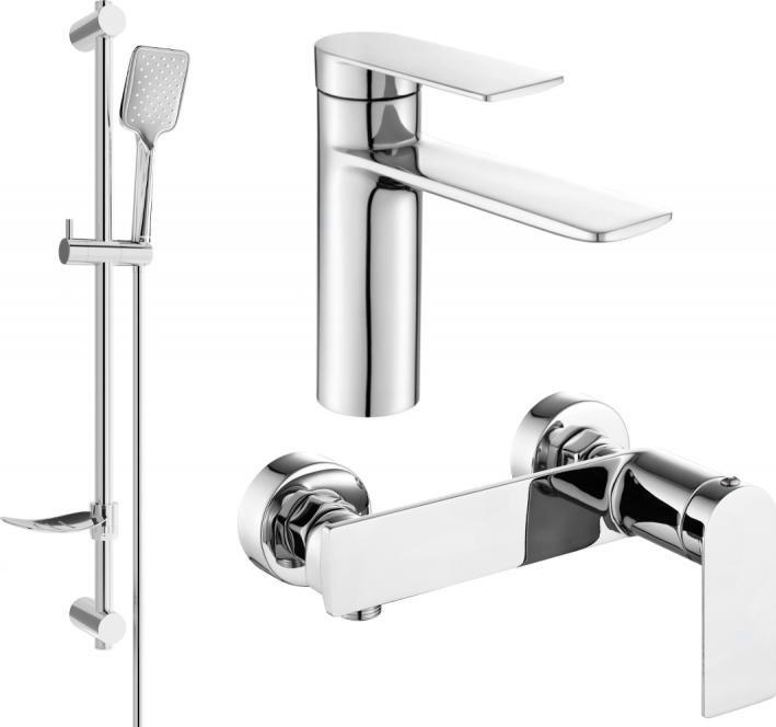 Bateria prysznicowa Mexen Mexen Zero DF62 zestaw prysznicowy, chrom - 71104DF62-00