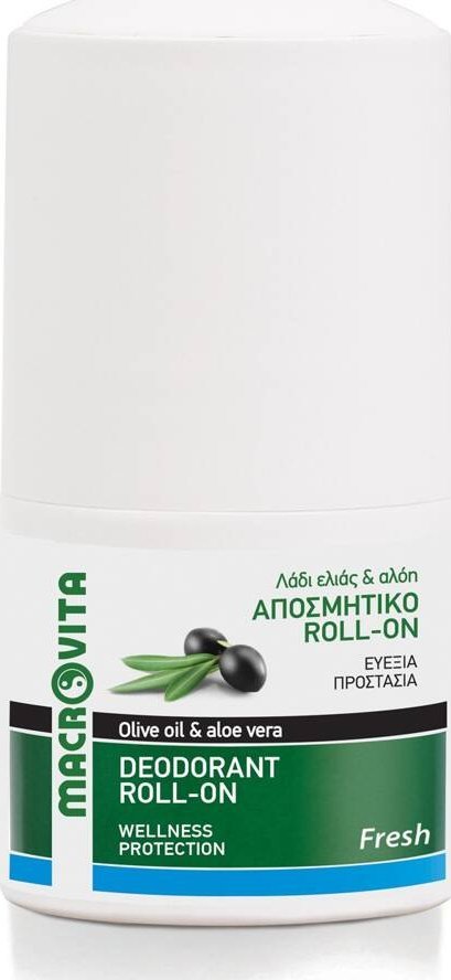 Macrovita MACROVITA naturalny dezodorant roll-on FRESH z bio-oliwą i aloesem 50ml