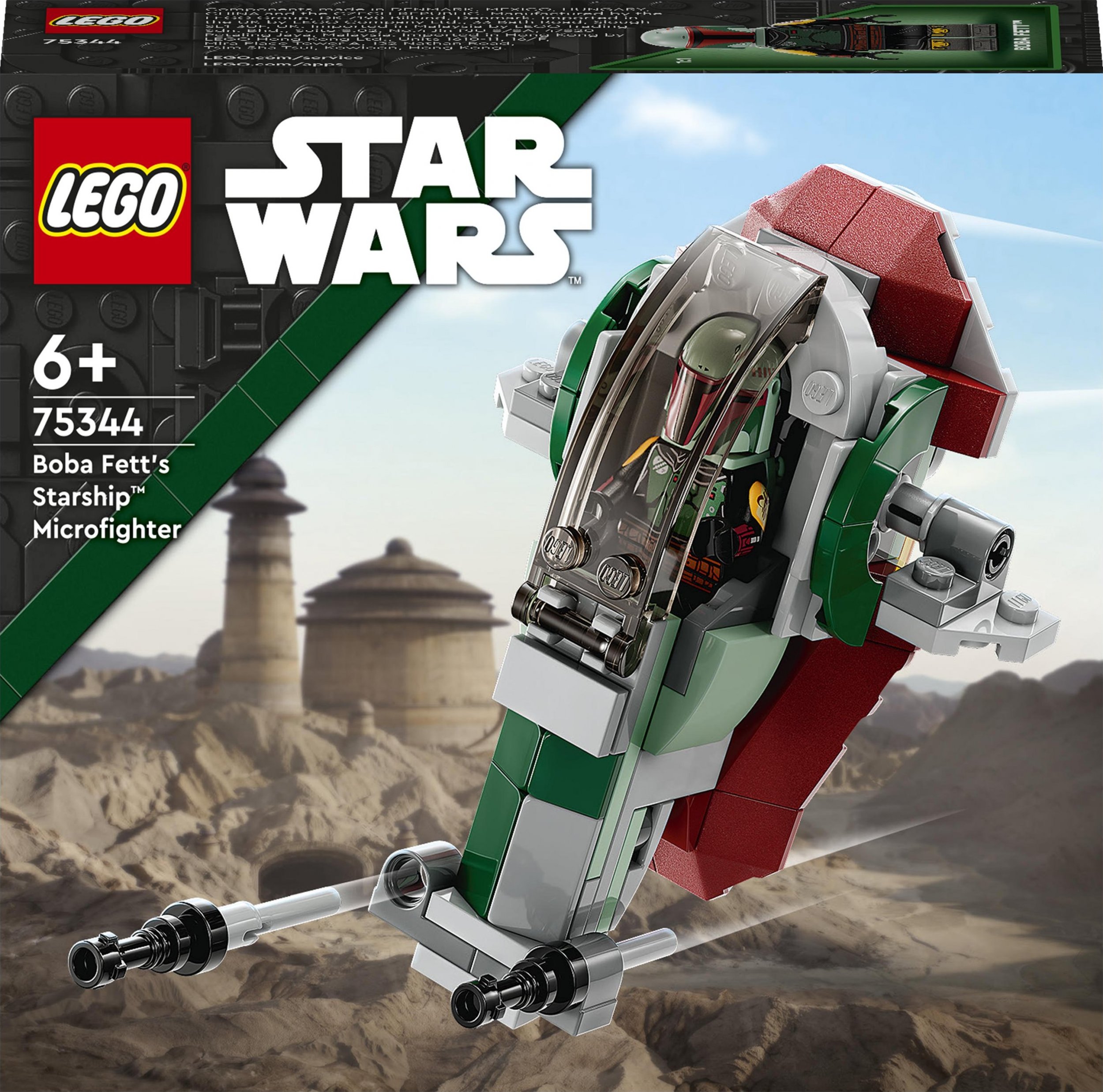 LEGO Star Wars Mikromyśliwiec kosmiczny Boby Fetta (75344)