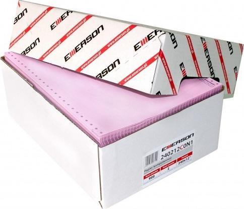Emerson Papier do drukarki igłowej C150-2 240x12" różowy Brak danych