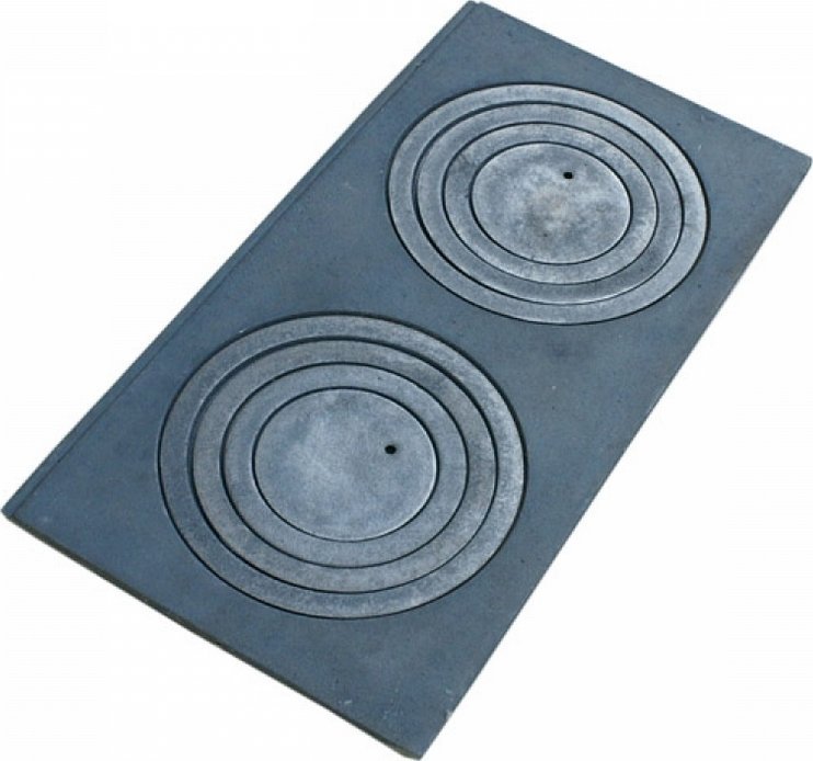 PŁYTA KUCHENNA PIECOWA 2 OTWORY ŻELIWNA BLAT 60CM