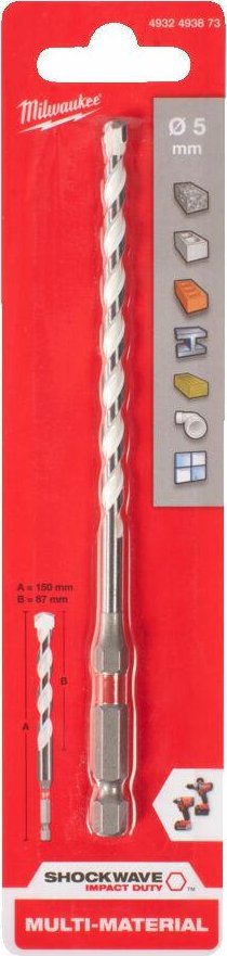 Wiertło Milwaukee MILWAUKEE WIERTŁO UNIWERSALNE 5 x150mm