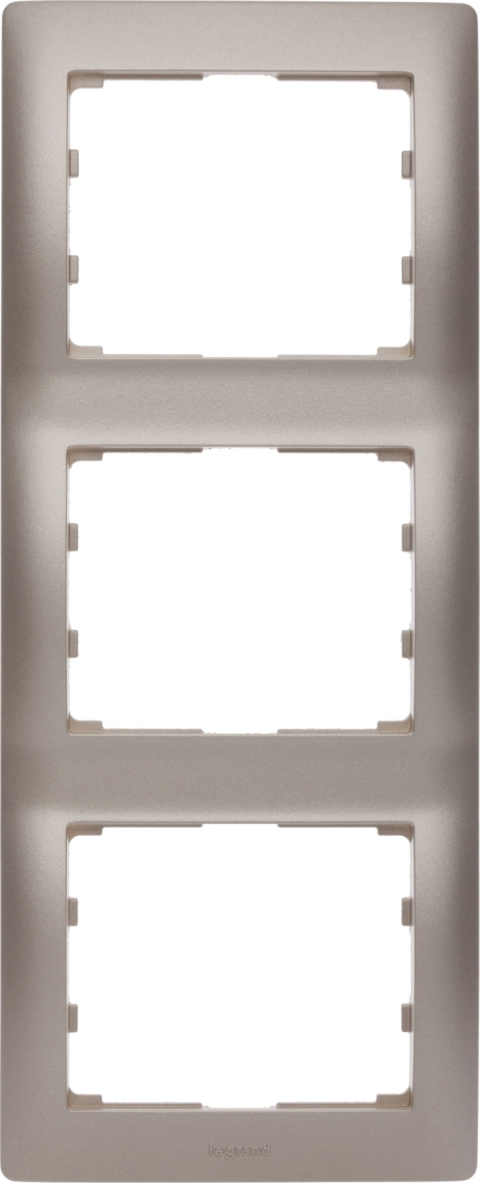Legrand Ramka potrójna Sistena Life pionowa titan 771407
