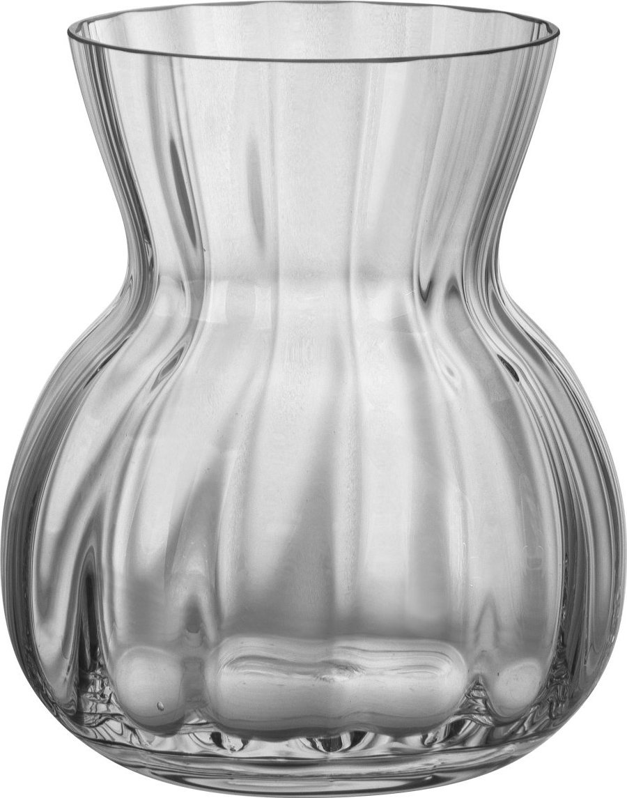 Krosno Wazon szklany 19 cm z optykiem