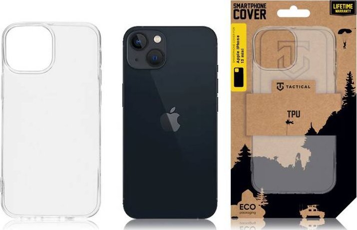 Tactical Tactical TPU Cover for Apple iPhone 13 mini Transparent standard