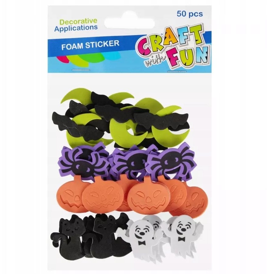 OZDOBA DUSZKI EVA SPRZYL MIX 50SZT PBH 12/144