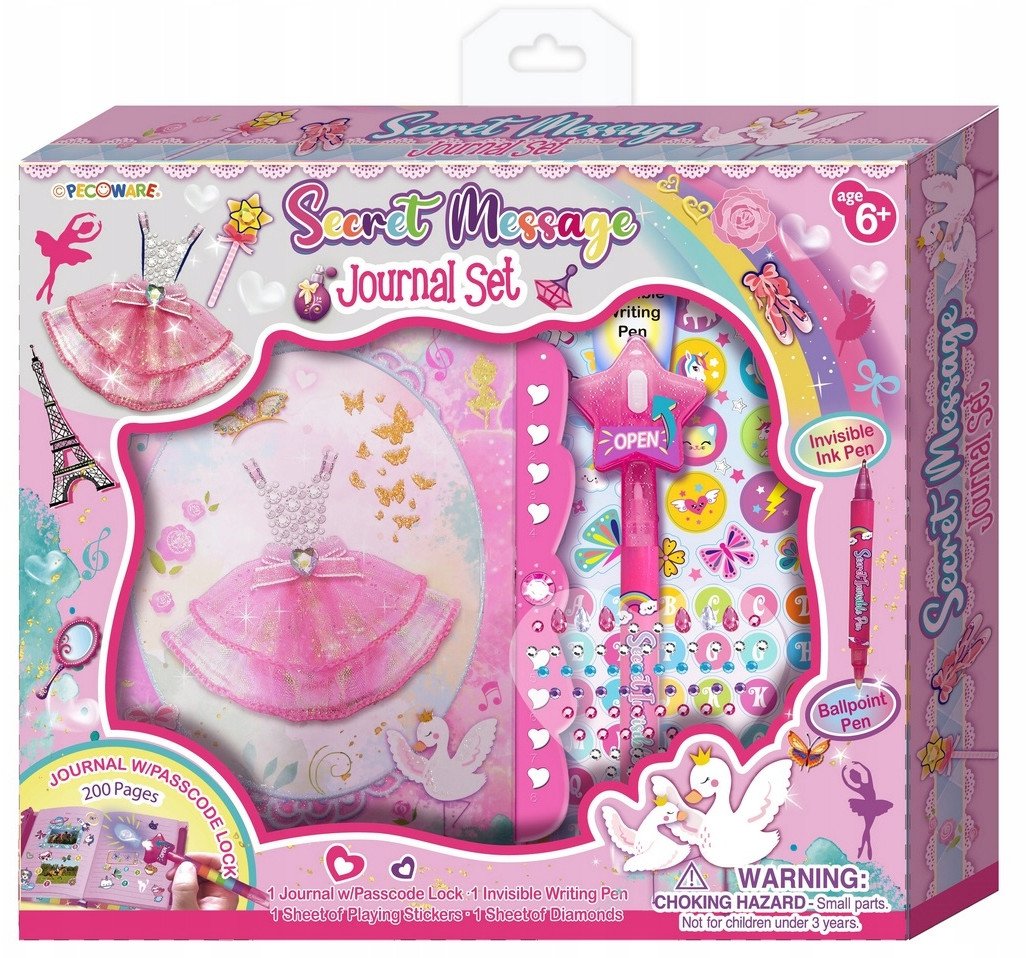 Pamiętnik z niewidzialnym długopisem sukienka baletnicy 207DD PECOWARE