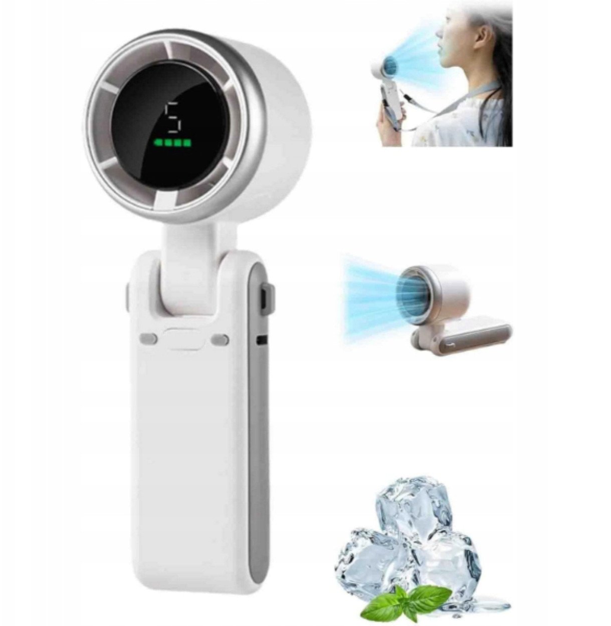 Turbowentylator Kieszonkowy Mobilny Wentylator chłodzący TURBO 5 Prędkości