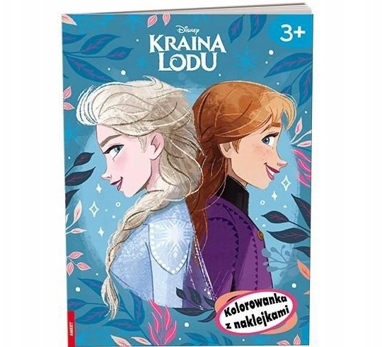 Disney Kraina Lodu. Kolorowanka z naklejkami