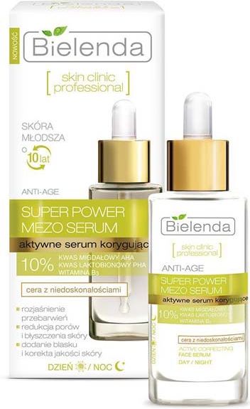 Bielenda Skin Clinic Professional Super Power Mezo Serum aktywne serum korygujące do twarzy 30ml