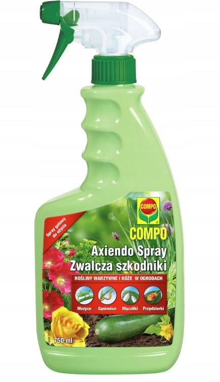 Axiedo Spray Środek owadobójczy na mszyce i przędziorki do róż i warzyw 750ml