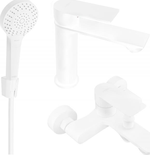 Bateria wannowa Mexen Mexen Royo R05 zestaw wannowy, biały - 72203R05-20