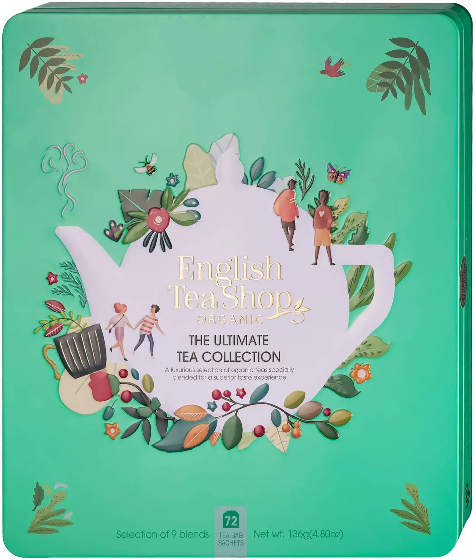 English Tea Shop Zestaw herbat The Ultimate Tea Collection - 72 saszetki w metalowej puszce