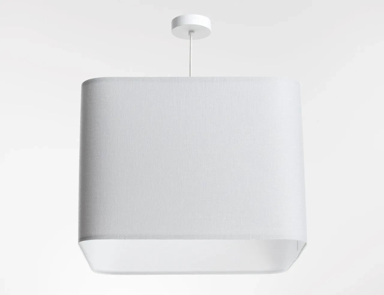 Lampa wisząca KWADRO LEN 008-40w20 biała BPS KONCEPT