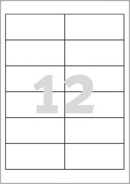 Avery Zweckform ETYK.ZF 3659 97X42,3 MARG./1200/ ETYKIETA - 3659