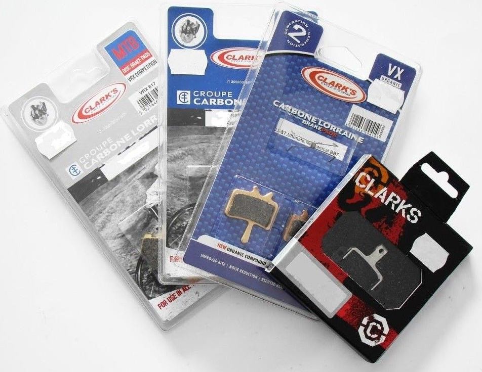 Shimano Okładziny Clark's VX-810 hamulca Shimano Deore hydrauliczny BR-555/6 organiczne uniwersalny