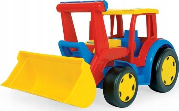 WADER Gigant traktor ładowarka czerw/żółty 66009