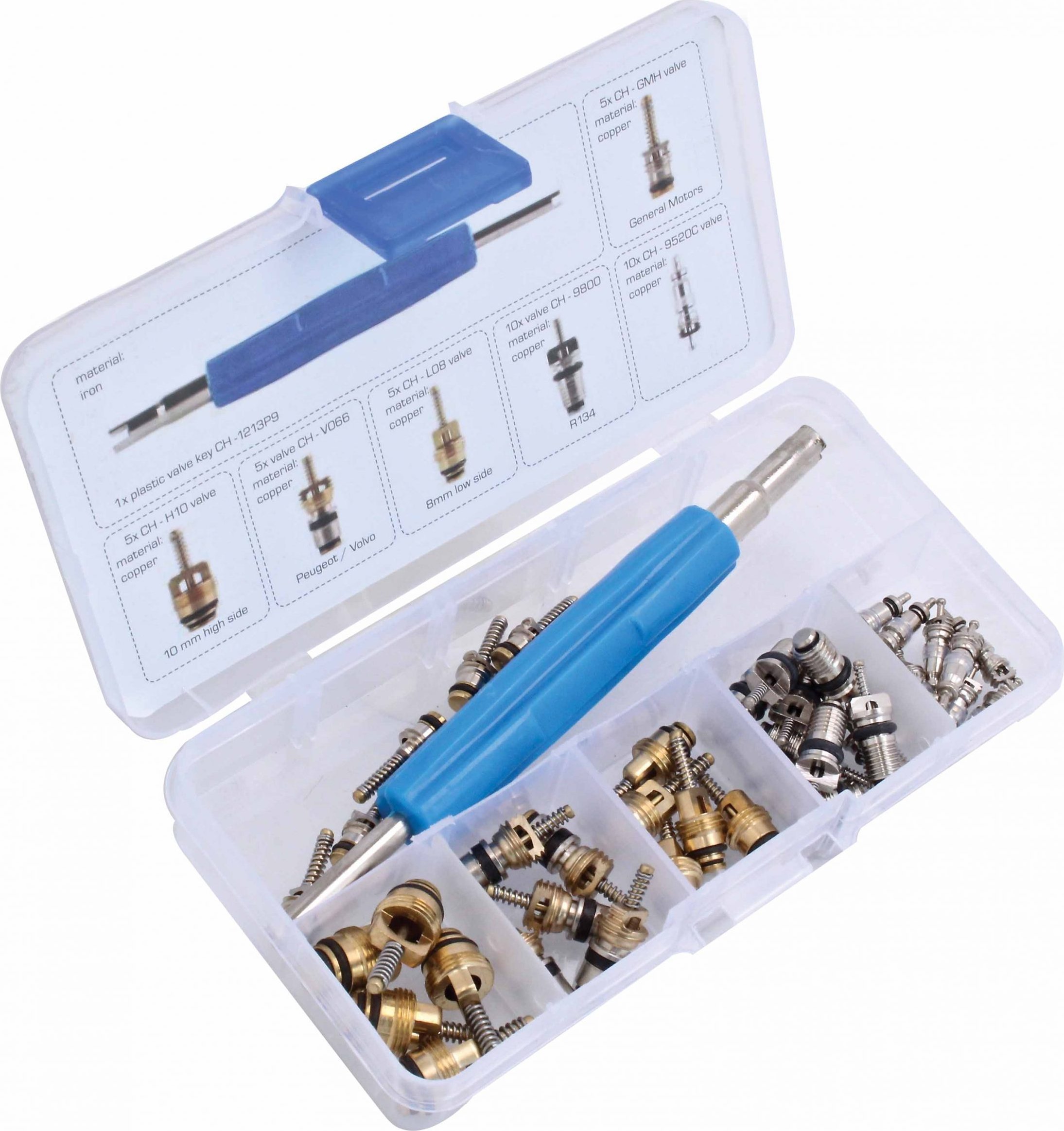 Asta ASTA ZWORKI DO KLIMATYZACJI Z KLUCZEM 41el.