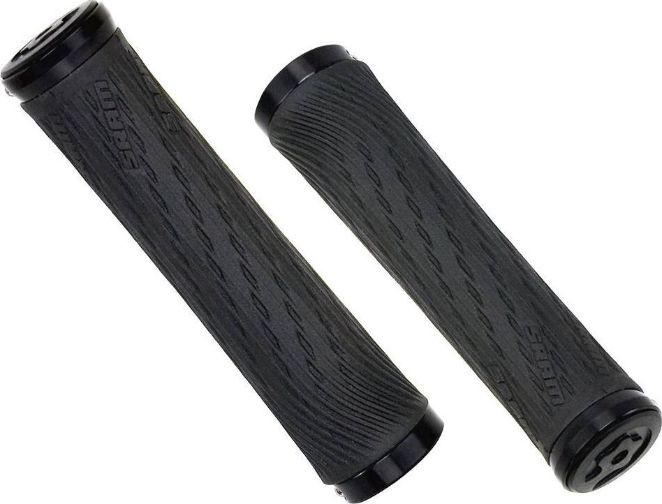 Sram Chwyty kierownicy Sram 122mm czarne z czarną obejmą i korkami uniwersalny