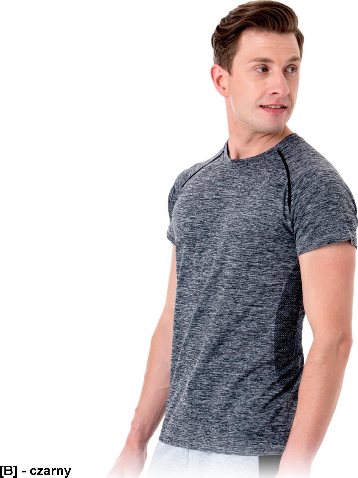 R.E.I.S. TROMS-SS - Koszulka termoaktywna z krótkim rękawem TROMS - czarny 2XL