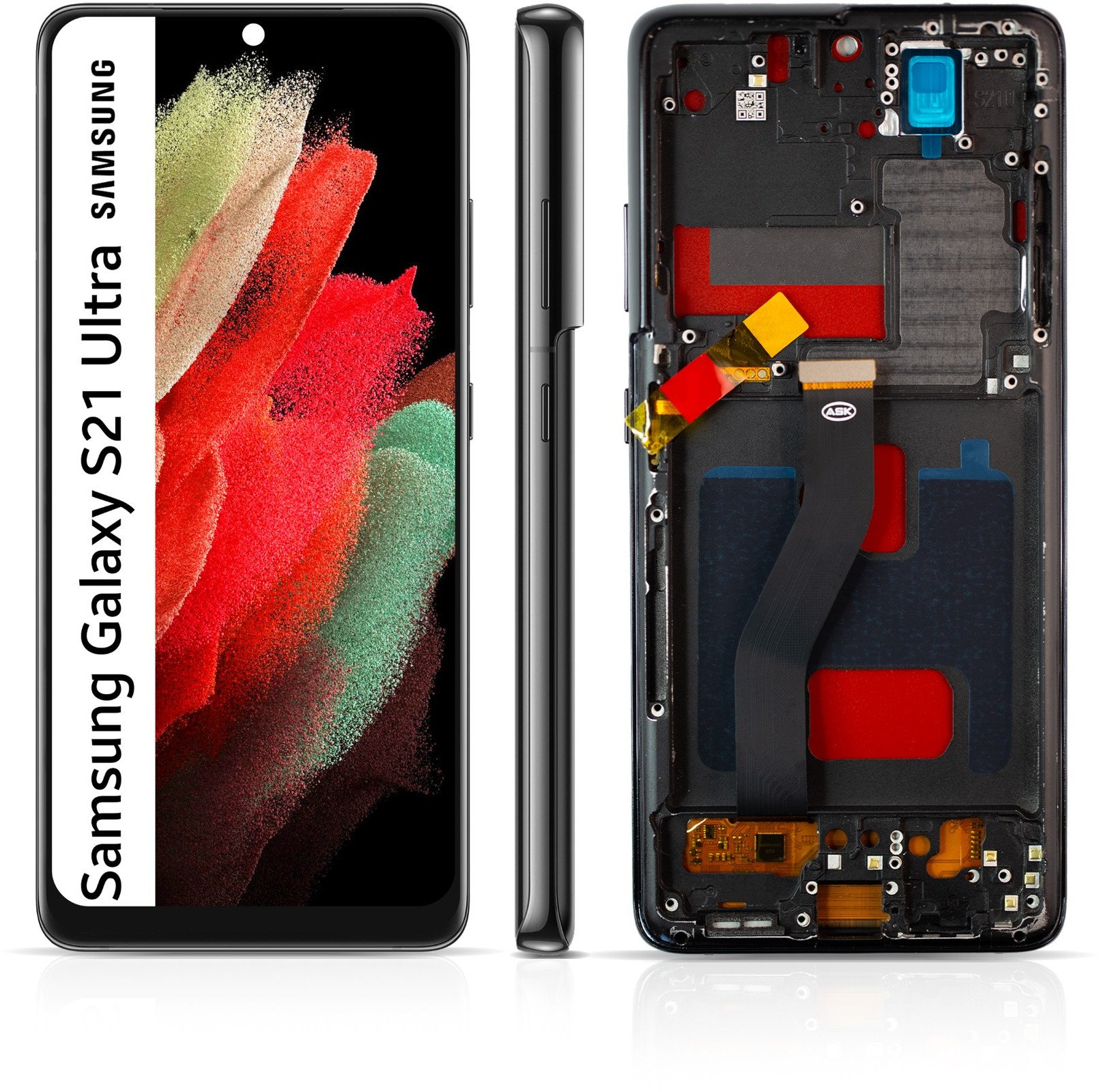 Wyświetlacz do Samsung Galaxy S21 Ultra Ekran LCD Incell Ramka SM-G998B (5904858385065)