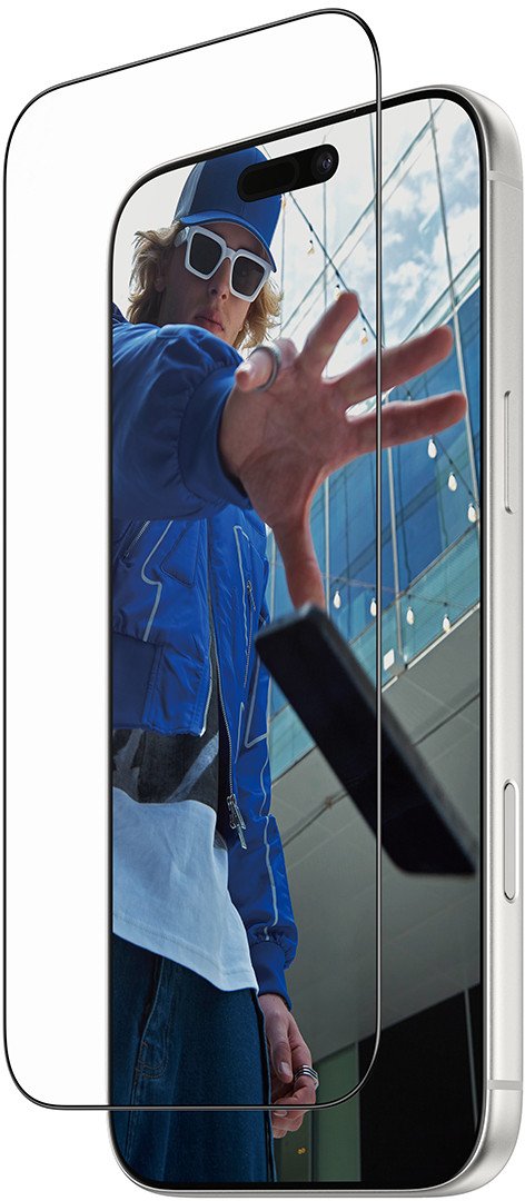 SCREEN PROTECTOR W. BLACK FRAME