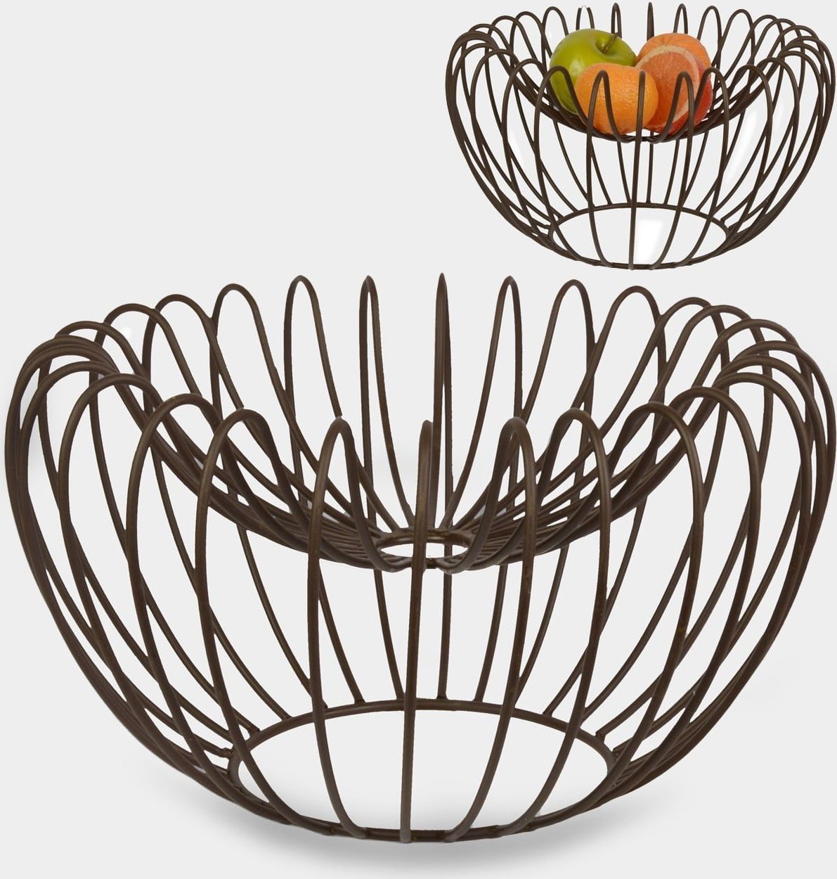 rzezbyzbrazu Elegancka Misa na Owoce Mała do Kuchni