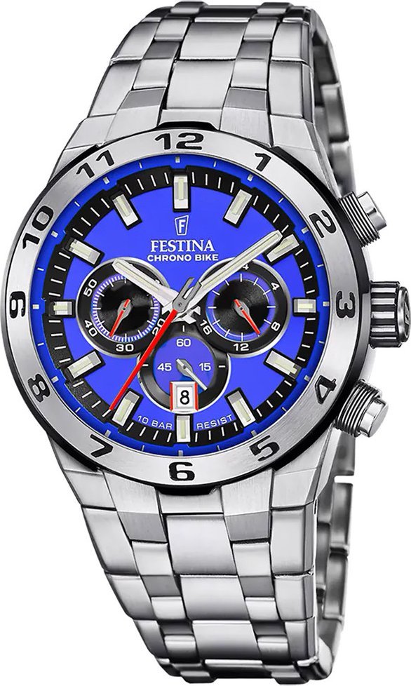 Zegarek Festina Zegarek męski Festina F20670-3 srebrny