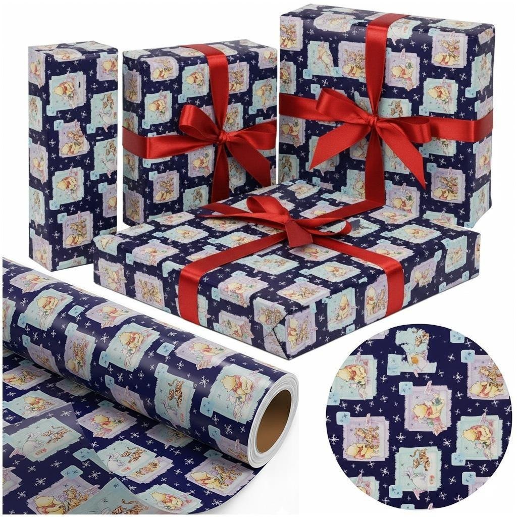 Papier święta Kubuś BN niebieski X-Strong 57cmx25m