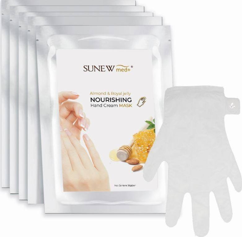 Sunewmed+ SUNEWMED+ MASKA DO DŁONI SŁODKIE MIGDAŁY I MLECZKO PSZCZELE
