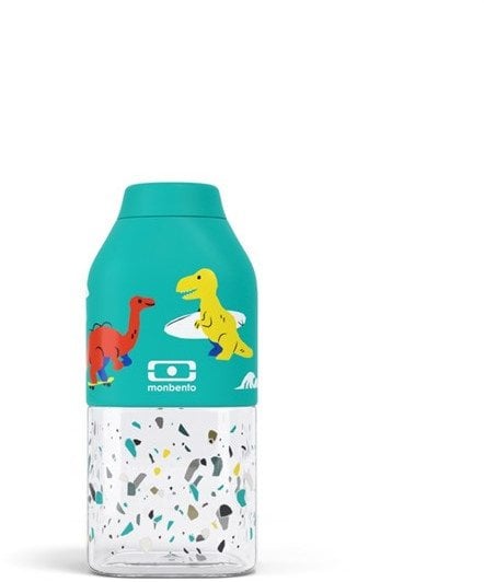MB-Butelka Positive S Graphic Blue Dino