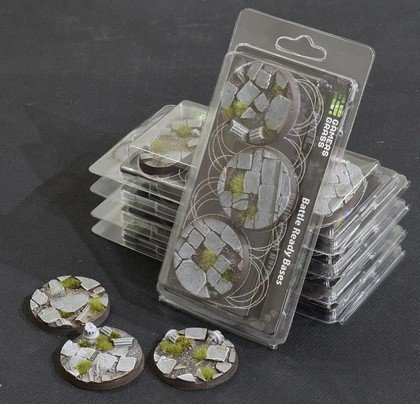 Gamers Grass Gamers Grass: Bases Round - Temple 50mm (3 szt.)