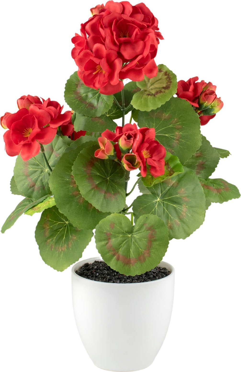 Direct Home and Garden Pelargonia sztuczna czerwona 34 cm