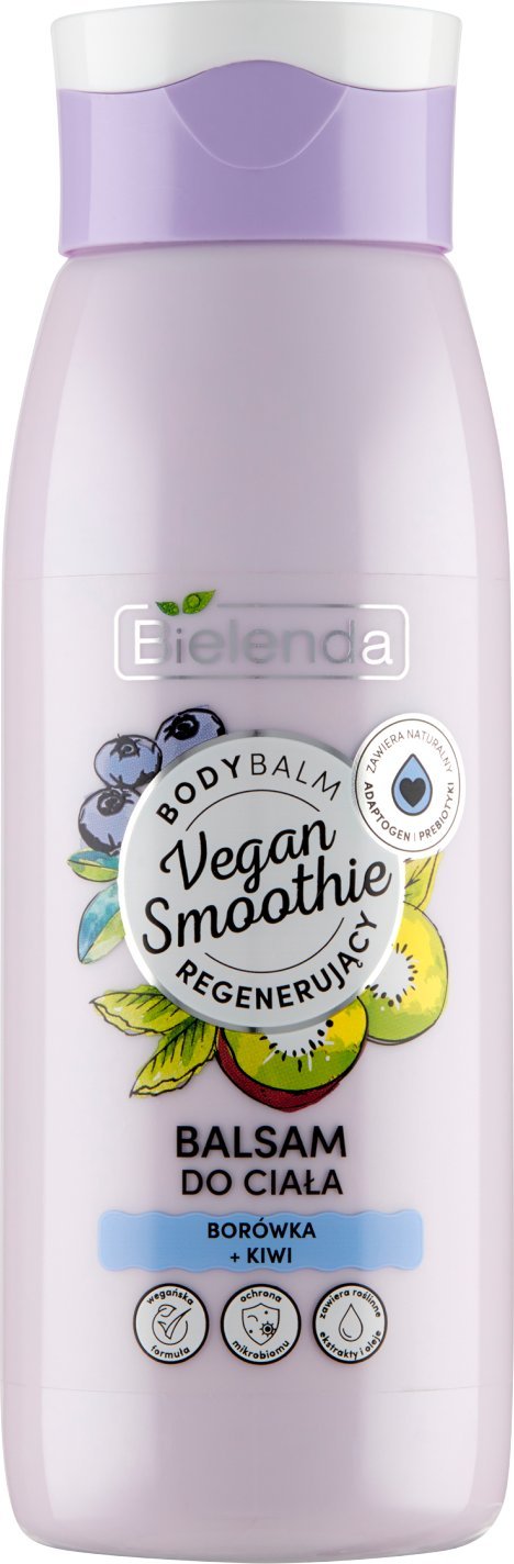 Bielenda Bielenda Vegan Smoothie Balsam do ciała regenerujący Borówka i Kiwi 400ml