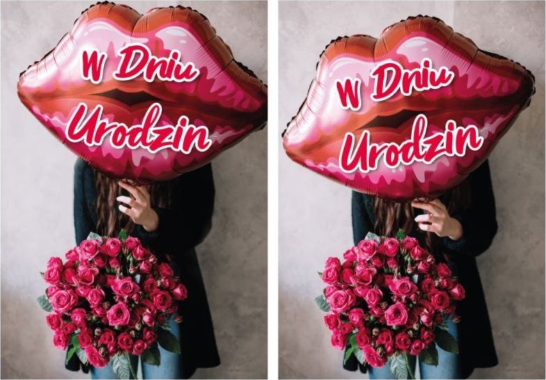 Kartki karnet FL-11 Urodziny