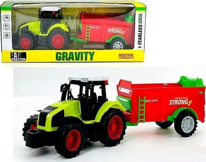 Adar Traktor z maszyną rolniczą