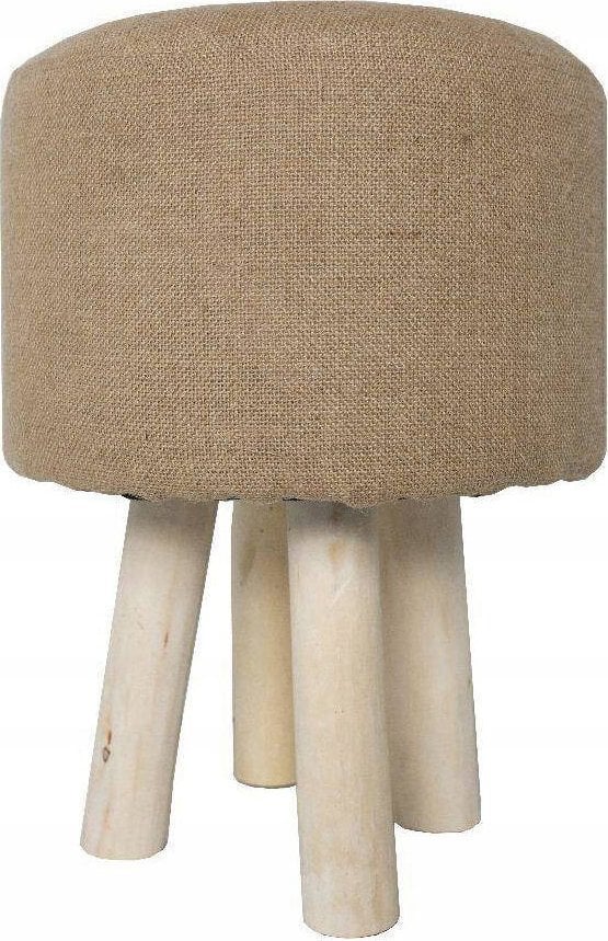 TODAY Taboret z jutowym siedziskiem Kargo, 40 cm