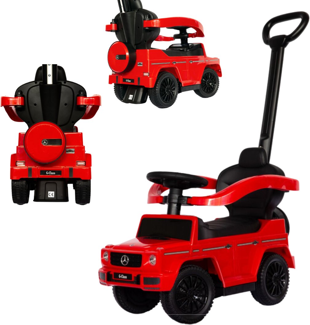 Mercedes - Benz G-Class G350d jeździk odpychacz z funkcjami dźwiękowymi i prowadnikiem