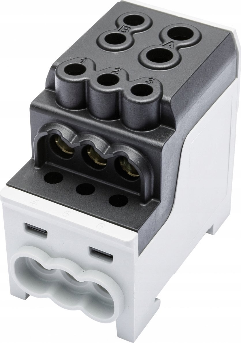 Simet Blok rozdzielczy - dystrybucyjny Al/Cu SDB 200 (80030) SIMBLOCK czarny 81602007