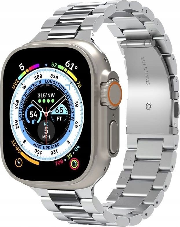 Spigen Spigen Modern Fit 316L Band, silver - Apple Watch 49mm/45mm/44mm/42mm