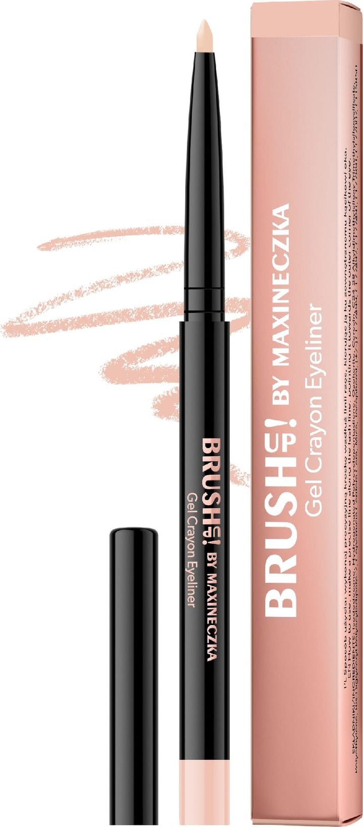 CLARESA Brush Up! by Maxineczka Żelowa Kredka do oczu nr 04 Light Beige 0.28 g