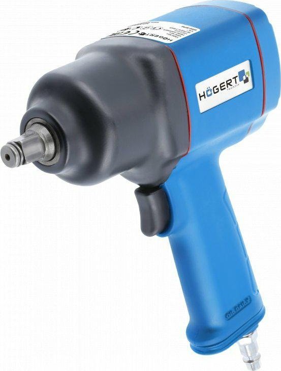 Klucz udarowy Hoegert HOEGERT PNEUMATYCZNY KLUCZ UDAROWY 1/2" 1500Nm