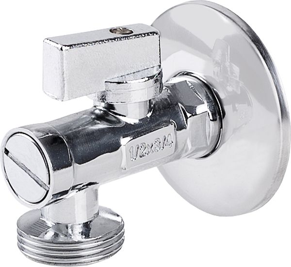 Perfexim Zawór kątowy z ﬁltrem 1/2"x3/8" (02-012-1510-000)