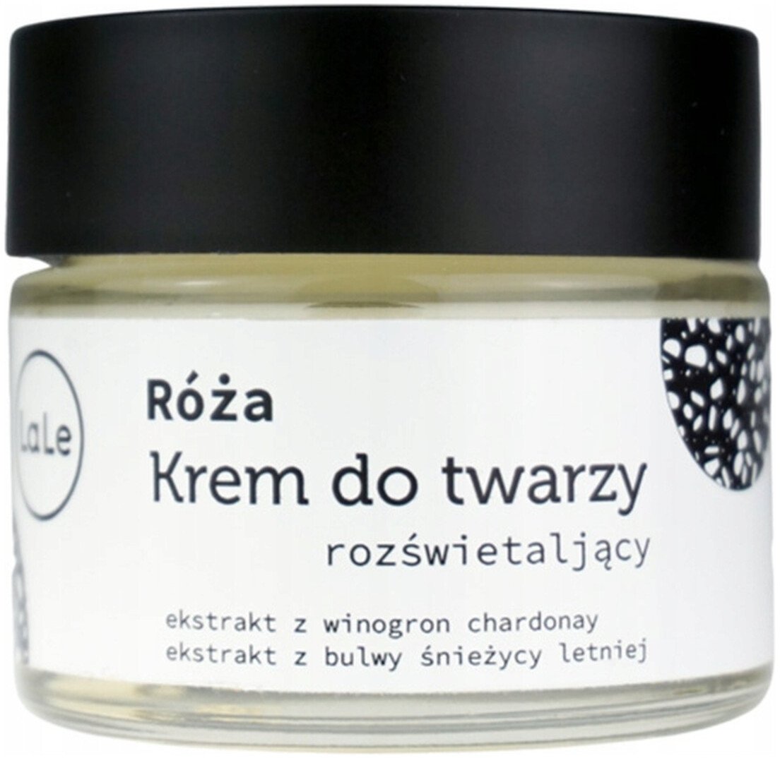 La-le Krem do twarzy rozświetlający - różany 50ml